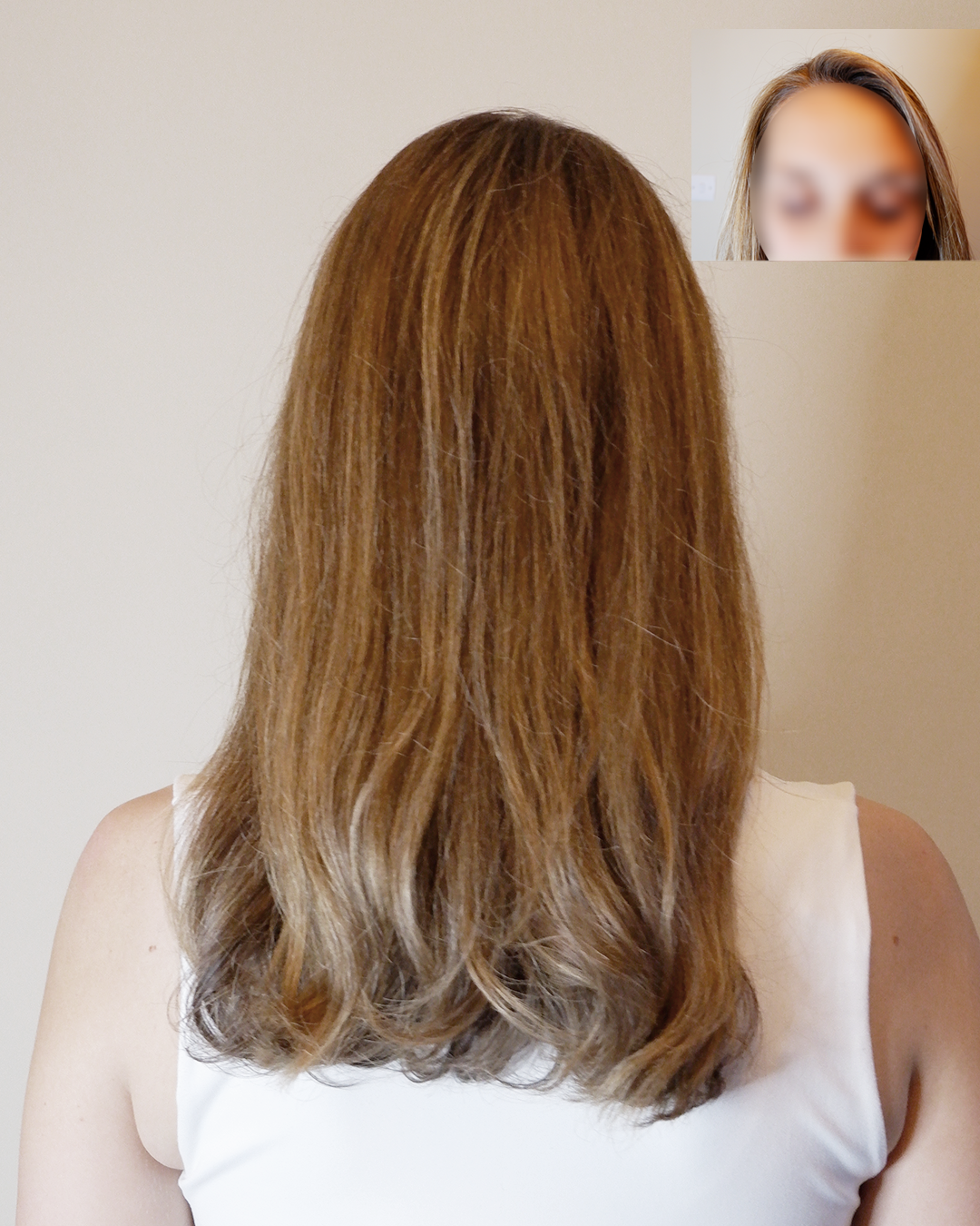 After image of a woman who has used Maze products