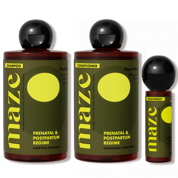 Shampoo, Conditioner & Treatment Bundle | Prenatal & Postpartum